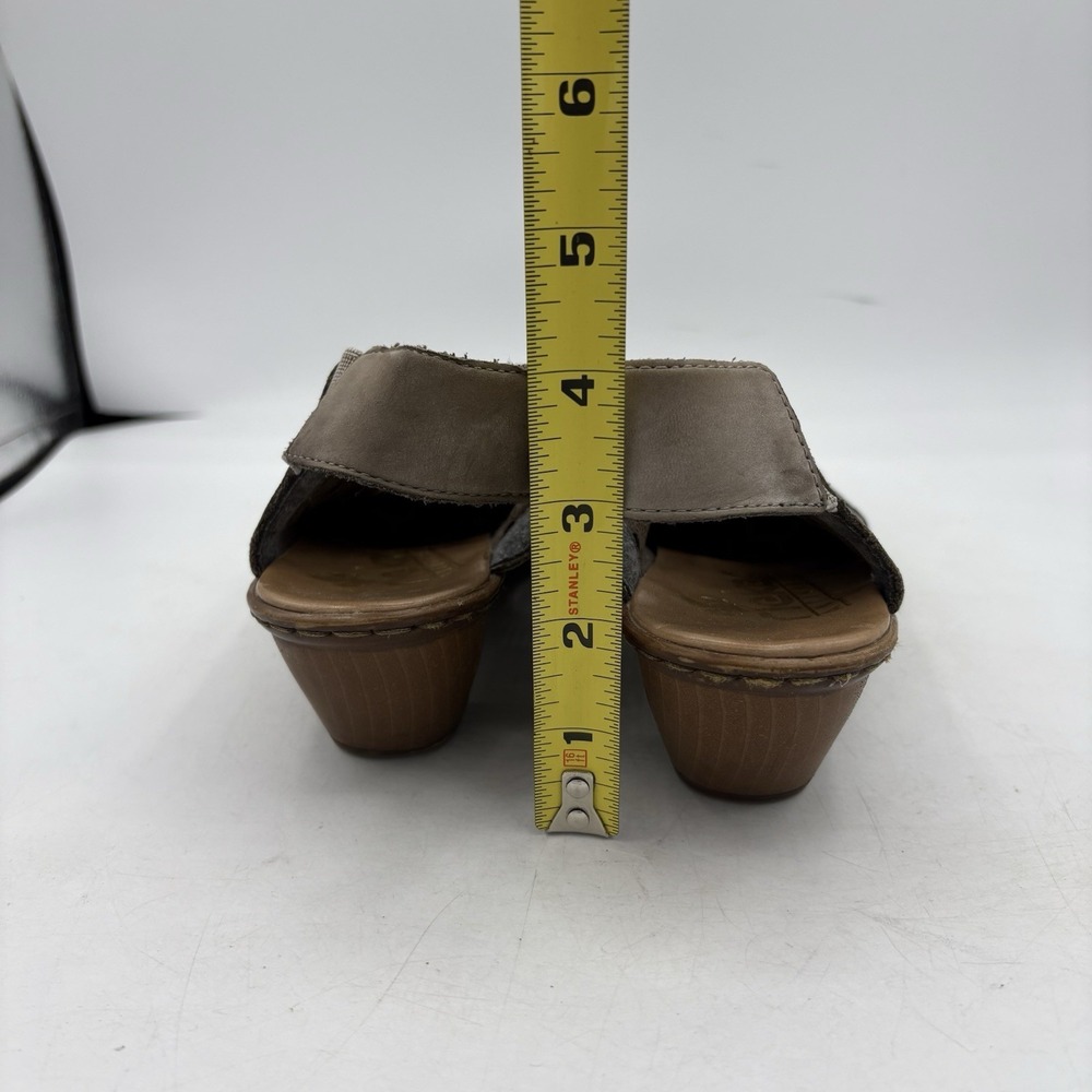 Rieker Shoes Womens Size 10 Antistress Sina 78 Leather Slingback Low Heels - Picture 6 of 9